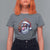 Funny Haitian Christmas T Shirt For Women Jwaye Nwel Creole Cute Black Santa - Wonder Print Shop