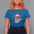 Funny Haitian Christmas T Shirt For Women Jwaye Nwel Creole Cute Black Santa - Wonder Print Shop
