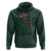 Merry Christmas Y'All Texas Cowboy Santa Hat Hoodie
