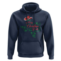 Merry Christmas Y'All Texas Cowboy Santa Hat Hoodie