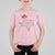 Merry Christmas Y'All Texas Cowboy Santa Hat T Shirt For Kid - Wonder Print Shop