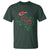 Merry Christmas Y'All Texas Cowboy Santa Hat T Shirt - Wonder Print Shop