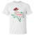 Merry Christmas Y'All Texas Cowboy Santa Hat T Shirt - Wonder Print Shop