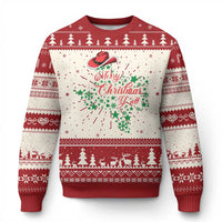 Merry Christmas Y'All Texas Ugly Christmas Sweater - Wonder Print Shop
