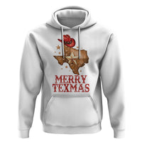 Christmas In Texas Hoodie Merry Texmas Santa Cowboy Hat