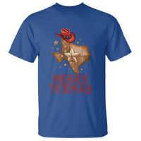 Christmas In Texas T Shirt Merry Texmas Santa Cowboy Hat - Wonder Print Shop