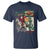 Western Christmas T Shirt Jingle Horse Pick Up Your Feet Cowboy Santa Rider - Wonder Print Shop