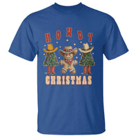Howdy Christmas T Shirt Cowboy Cactus Xmas Tree - Wonder Print Shop