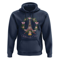 Joyeux Noel Eiffel Tower Christmas In Paris Hoodie