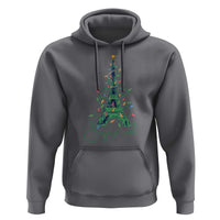 Joyeux Noel Eiffel Tower Christmas Tree Hoodie