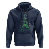 Joyeux Noel Eiffel Tower Christmas Tree Hoodie