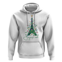 Joyeux Noel Eiffel Tower Christmas Tree Hoodie