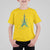 Joyeux Noel Eiffel Tower Christmas Tree T Shirt For Kid - Wonder Print Shop