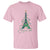 Joyeux Noel Eiffel Tower Christmas Tree T Shirt - Wonder Print Shop