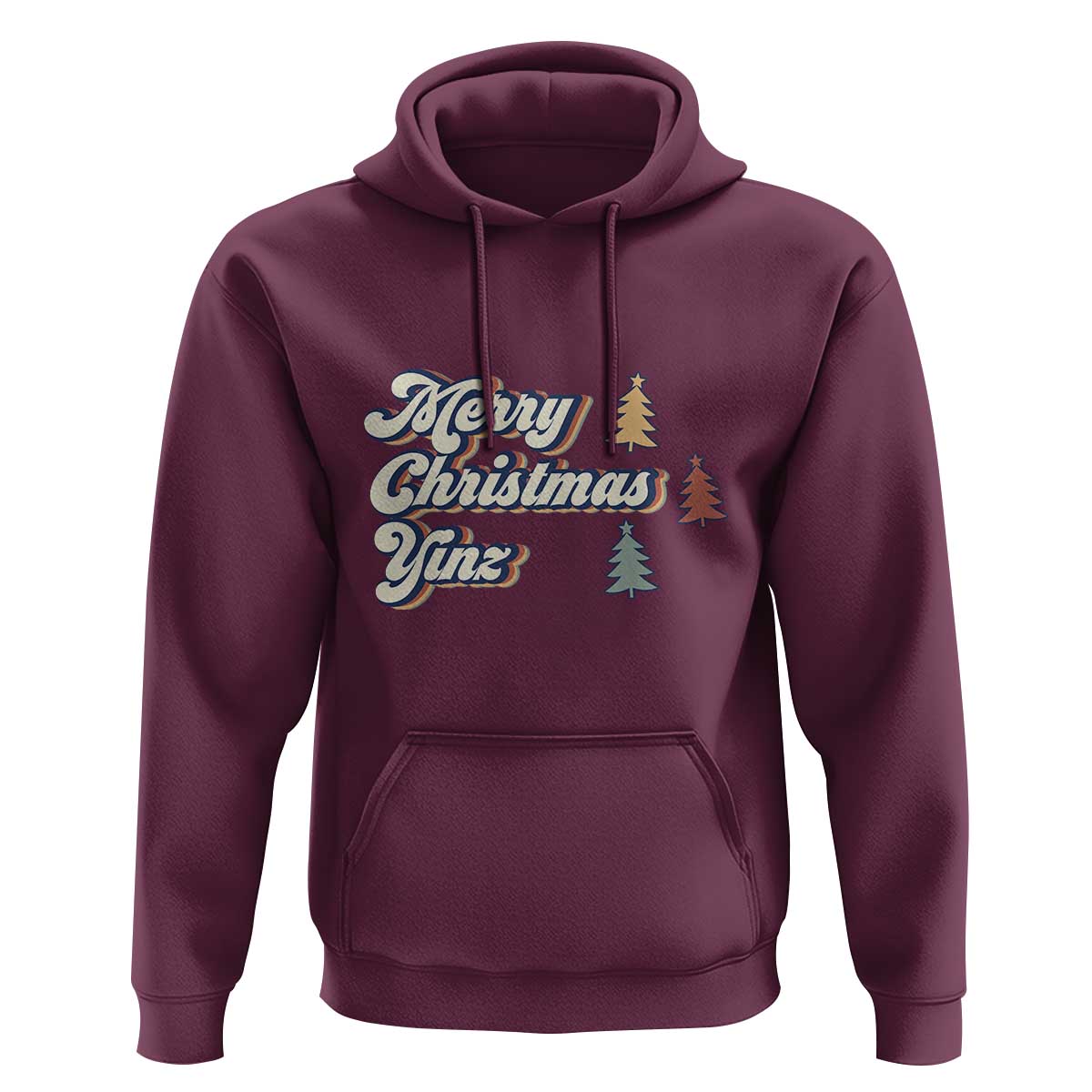 Funny Merry Christmas Yinz Pittsburgh Hoodie