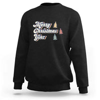 Funny Merry Christmas Yinz Pittsburgh Sweatshirt - Wonder Print Shop