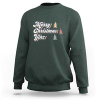 Funny Merry Christmas Yinz Pittsburgh Sweatshirt - Wonder Print Shop