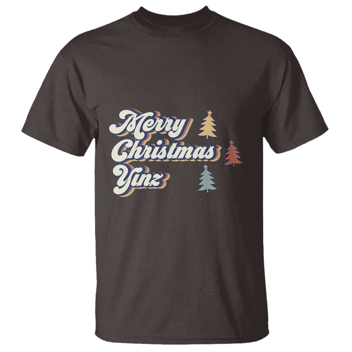 Funny Merry Christmas Yinz Pittsburgh T Shirt - Wonder Print Shop