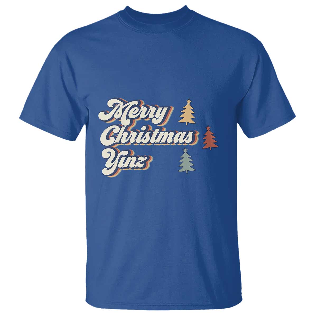 Funny Merry Christmas Yinz Pittsburgh T Shirt - Wonder Print Shop
