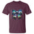 Christmas Alaska Aurora T Shirt Christian Most Wonderful Time Of The Year Coquette Bow - Wonder Print Shop