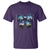 Christmas Alaska Aurora T Shirt Christian Most Wonderful Time Of The Year Coquette Bow - Wonder Print Shop