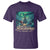 Xmas In Alaska T Shirt Alaskamas Magic Aurora Santa - Wonder Print Shop