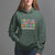 Valentine's Day Hoodie I Have An Awesome Boyfriend Ugly Heart Retro Groovy - Wonder Print Shop