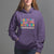 Valentine's Day Hoodie I Have An Awesome Boyfriend Ugly Heart Retro Groovy - Wonder Print Shop