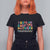 Valentine's Day T Shirt For Women I Have An Awesome Boyfriend Ugly Heart Retro Groovy - Wonder Print Shop