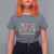 Valentine's Day T Shirt For Women I Have An Awesome Boyfriend Ugly Heart Retro Groovy - Wonder Print Shop