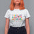 Valentine's Day T Shirt For Women I Have An Awesome Boyfriend Ugly Heart Retro Groovy - Wonder Print Shop