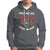 Valentine's Day Hoodie Roses are Red Inside I'm Dead Skeleton Heart Shape - Wonder Print Shop