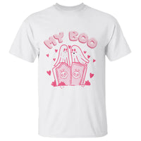 Valentine's Day T Shirt My Boo Cute Lover Couple Ghost - Wonder Print Shop