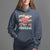 Valentine's Day Hoodie Retro Pediatric Nurse Cute Heart Stethoscope - Wonder Print Shop