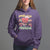 Valentine's Day Hoodie Retro Pediatric Nurse Cute Heart Stethoscope - Wonder Print Shop