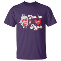 Valentine's Day T Shirt You're My Type Medical Pun Blood Nurse - Wonder Print Shop