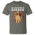 Valentine's Day T Shirt My Valentine Is Golden Retriever Cute Pet Dog Rose - Wonder Print Shop