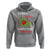 Sorry Ladies Mommy Is My Valentine Hoodie Funny Dabbing Dinosaur Stealing Heart - Wonder Print Shop