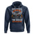 Motorcycle Rider Hoodie Four Wheels Mover The Body Two Wheels Move The Soul - Wonder Print Shop