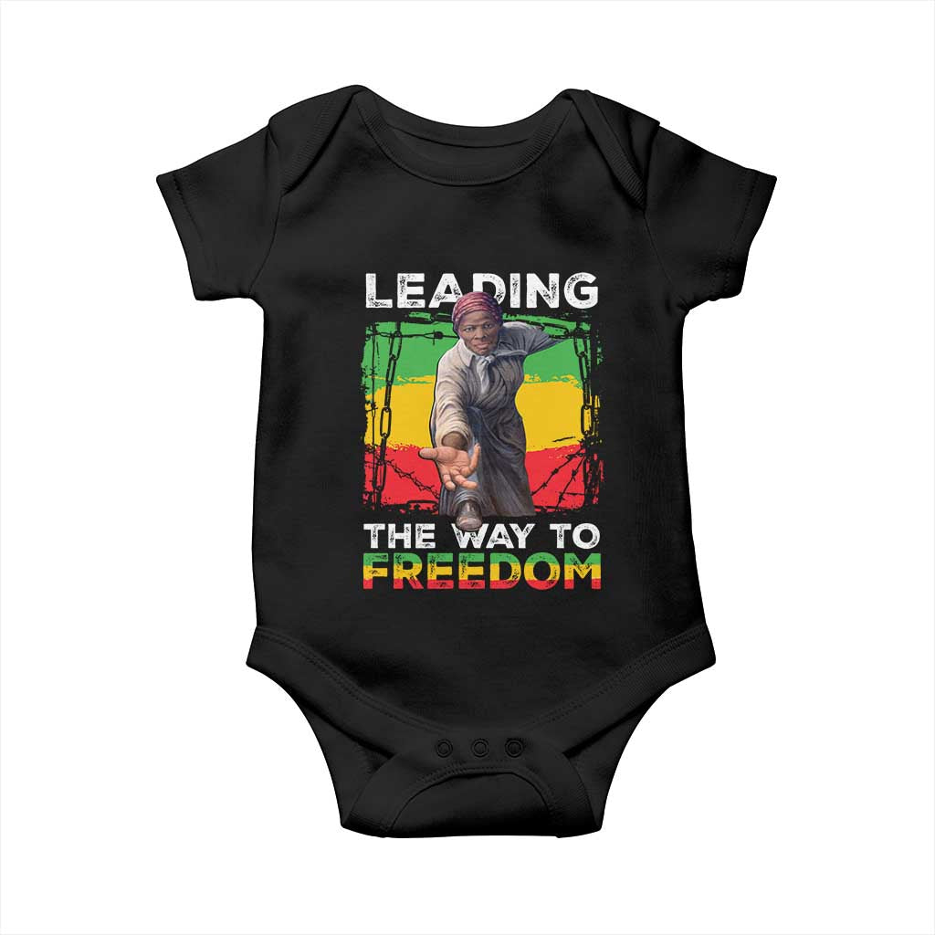 Harriet Tubman Baby Onesie Leading The Way To Freedom Black History