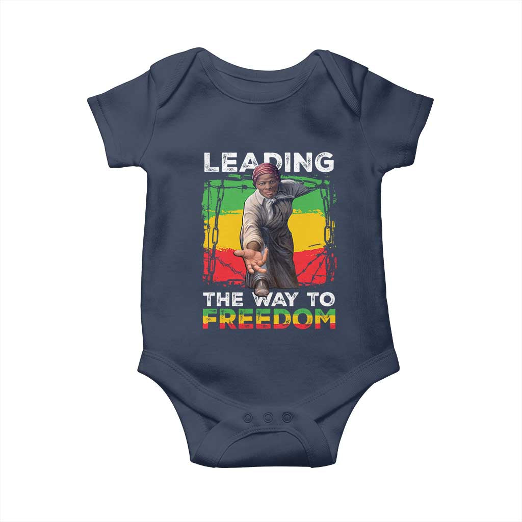 Harriet Tubman Baby Onesie Leading The Way To Freedom Black History