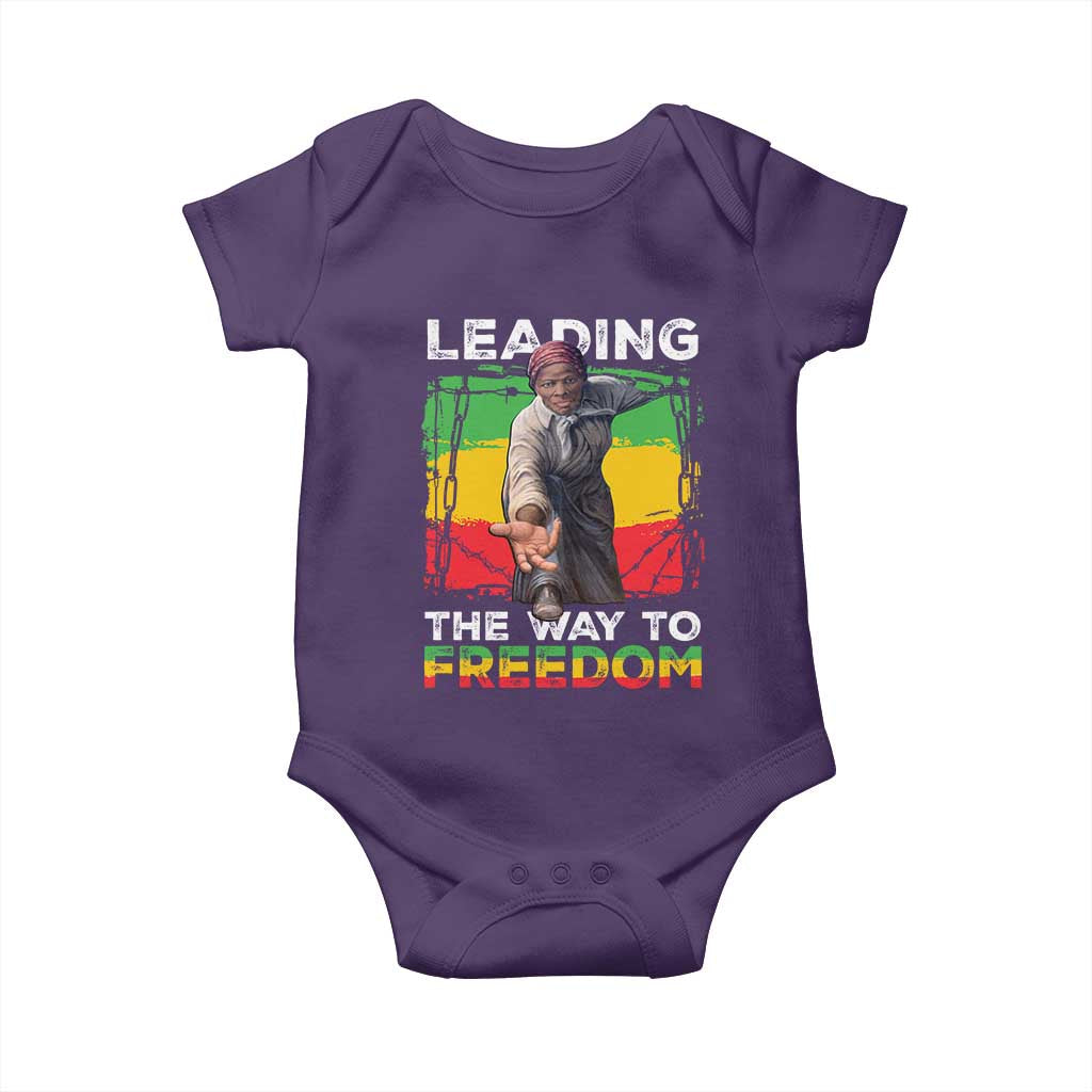 Harriet Tubman Baby Onesie Leading The Way To Freedom Black History