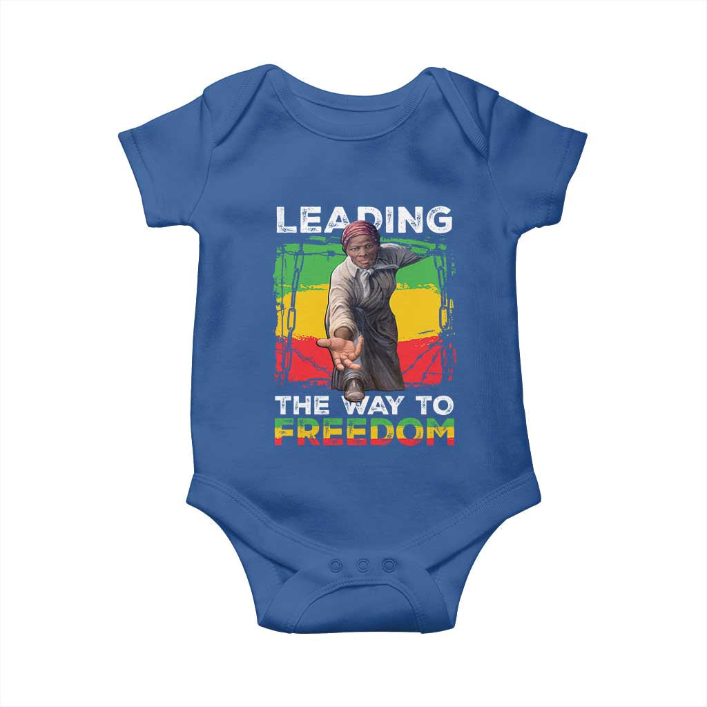 Harriet Tubman Baby Onesie Leading The Way To Freedom Black History
