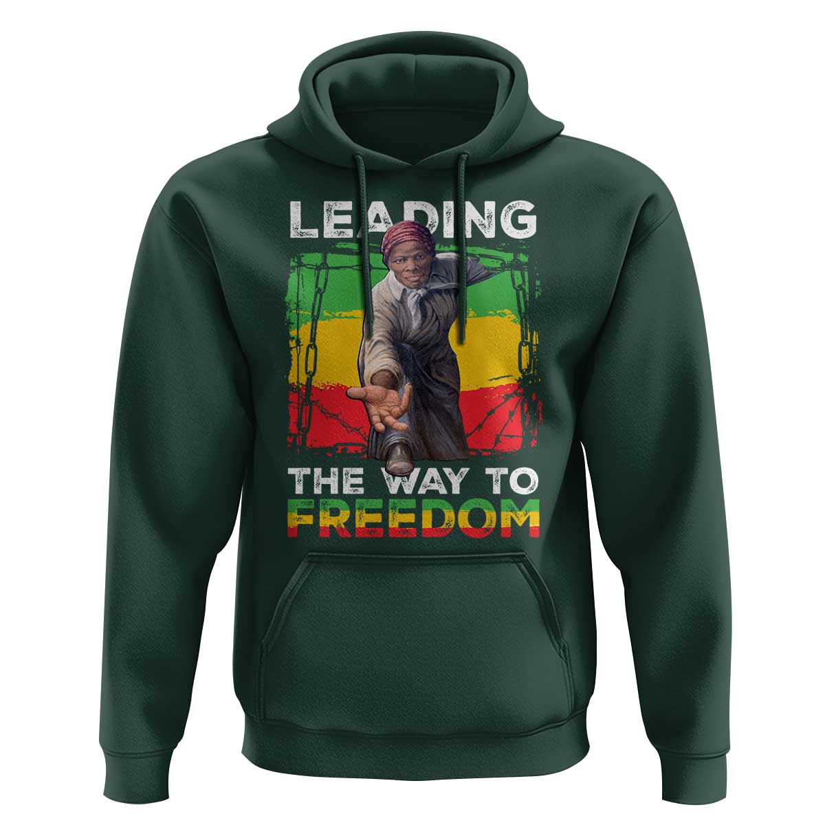 Harriet Tubman Hoodie Leading The Way To Freedom Black History