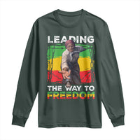 Harriet Tubman Long Sleeve Shirt Leading The Way To Freedom Black History