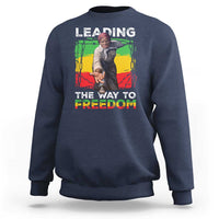 Harriet Tubman Sweatshirt Leading The Way To Freedom Black History