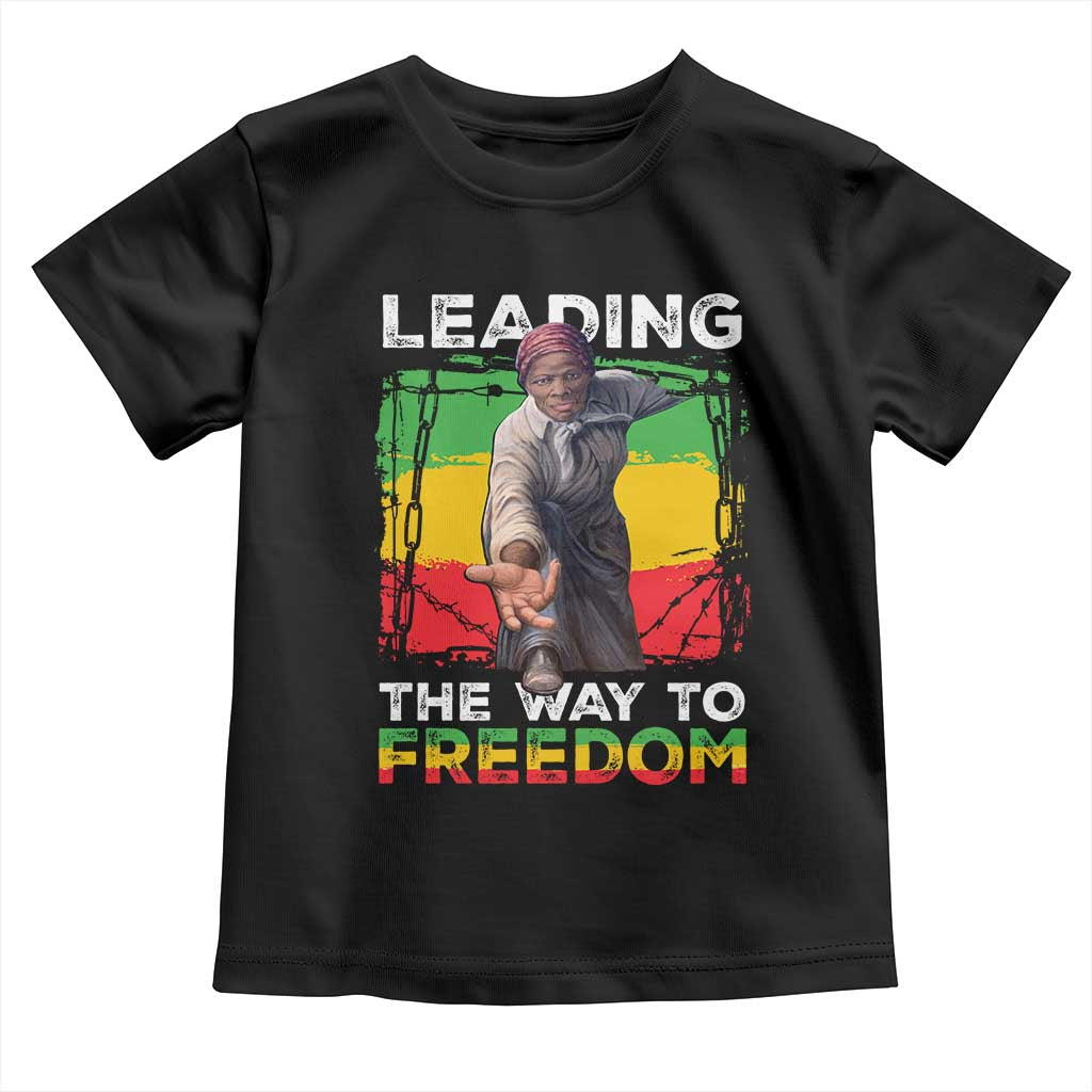 Harriet Tubman Toddler T Shirt Leading The Way To Freedom Black History