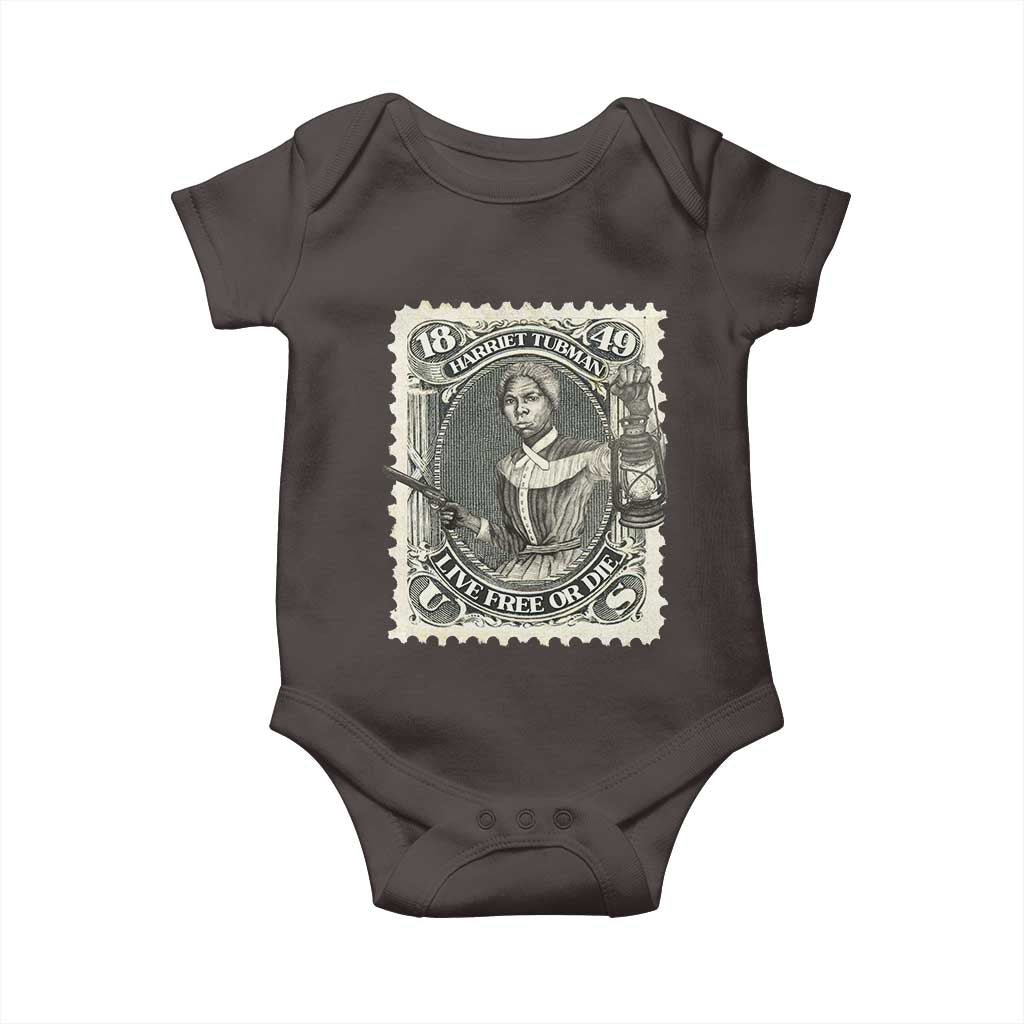 Harriet Tubman Baby Onesie Live Free Or Die Black History