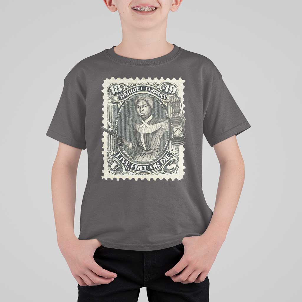 Harriet Tubman T Shirt For Kid Live Free Or Die Black History