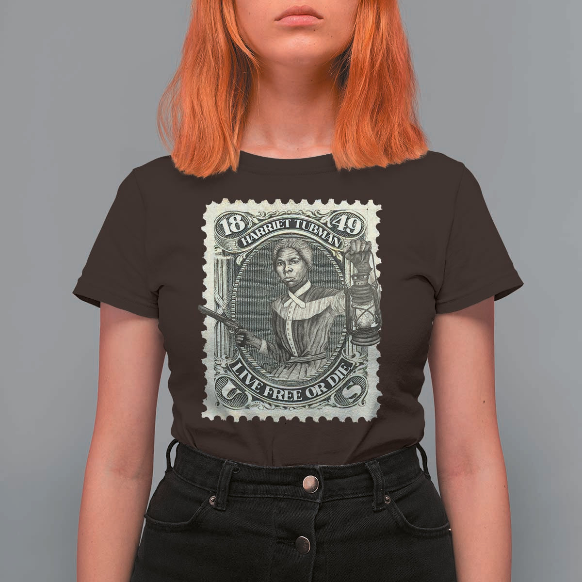 Harriet Tubman T Shirt For Women Live Free Or Die Black History